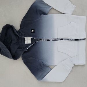 Abercrombie Kids Tie Dye Blue And White Hoodie Size 11/12